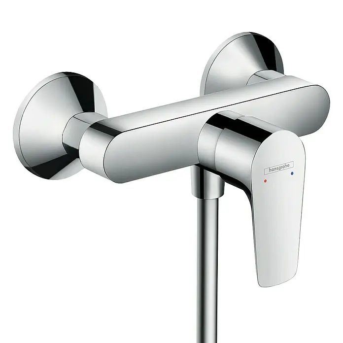 Hansgrohe Brausearmatur Talis E - Chrom, Glänzend - Vorderansicht