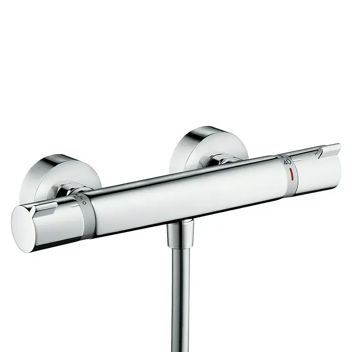 Hansgrohe Brausethermostat Ecostat Comfort - Chrom, Glänzend - Vorderansicht