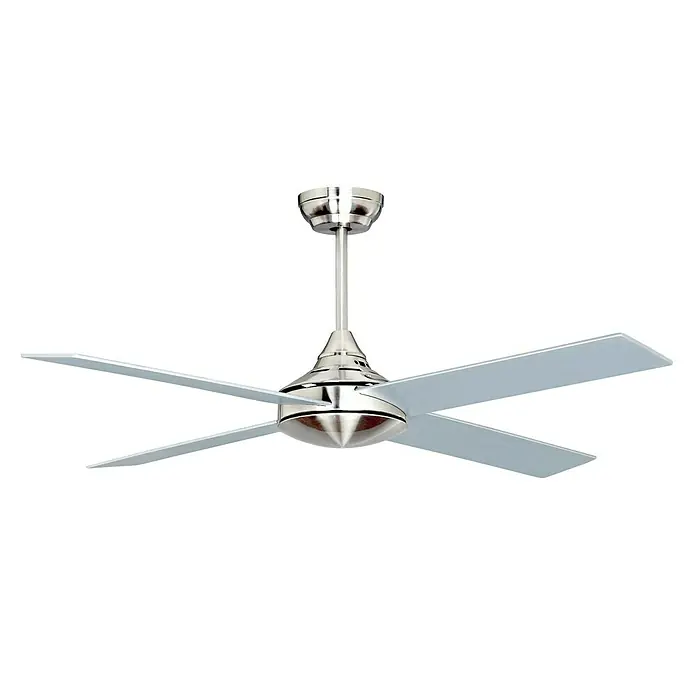Arte confort Ventilador de techo Zen - Diámetro: 132 cm, Níquel mate, 55 W, AC