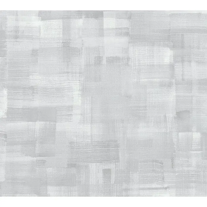 AS Creation Geo Nordic Vliestapete Struktur - Hellgrau, Uni, 10,05 x 0,53 m - Detailaufnahme