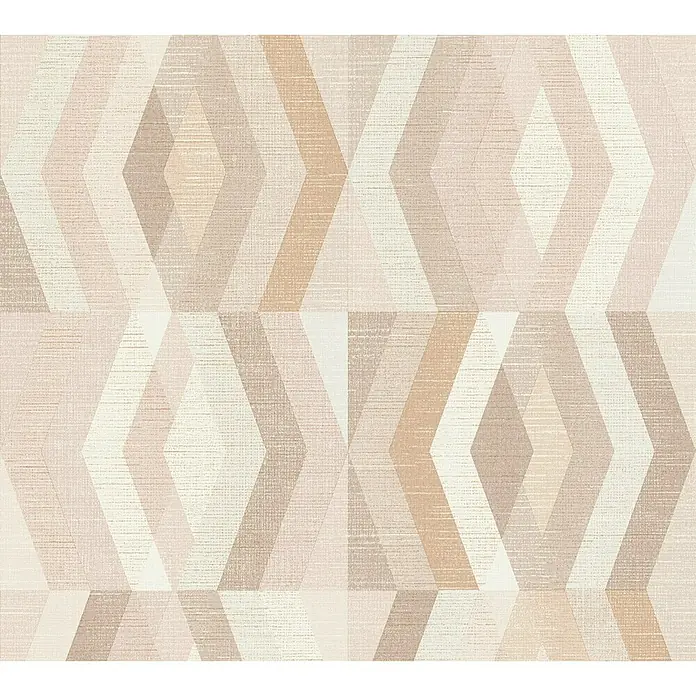 AS Creation Geo Nordic Vliestapete Karografik - Rosé, Grafisch, 10,05 x 0,53 m - Detailaufnahme