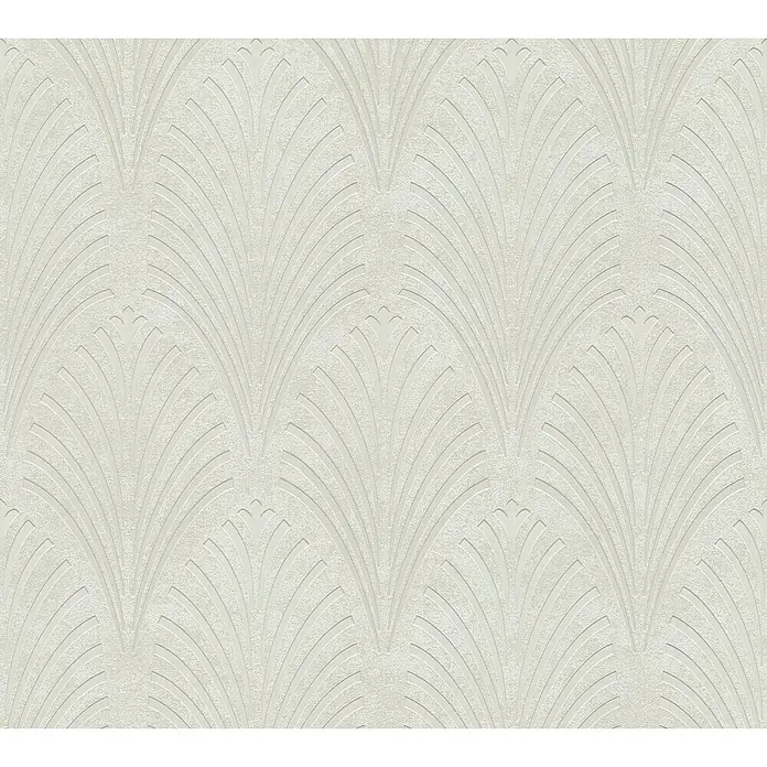 AS Creation Pop Style Vliestapete Art Deco groß - Creme, Grafisch, 10,05 x 0,53 m - Detailaufnahme