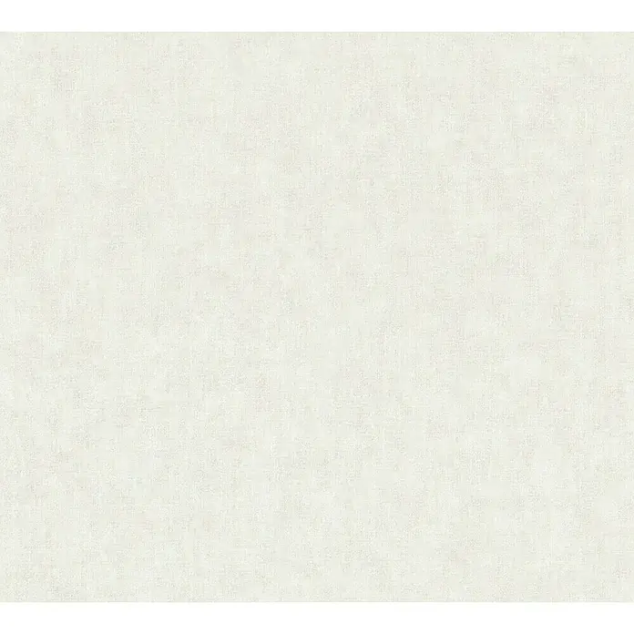 AS Creation Geo Nordic Vliestapete - Weiß, Uni, 10,05 x 0,53 m - Detailaufnahme