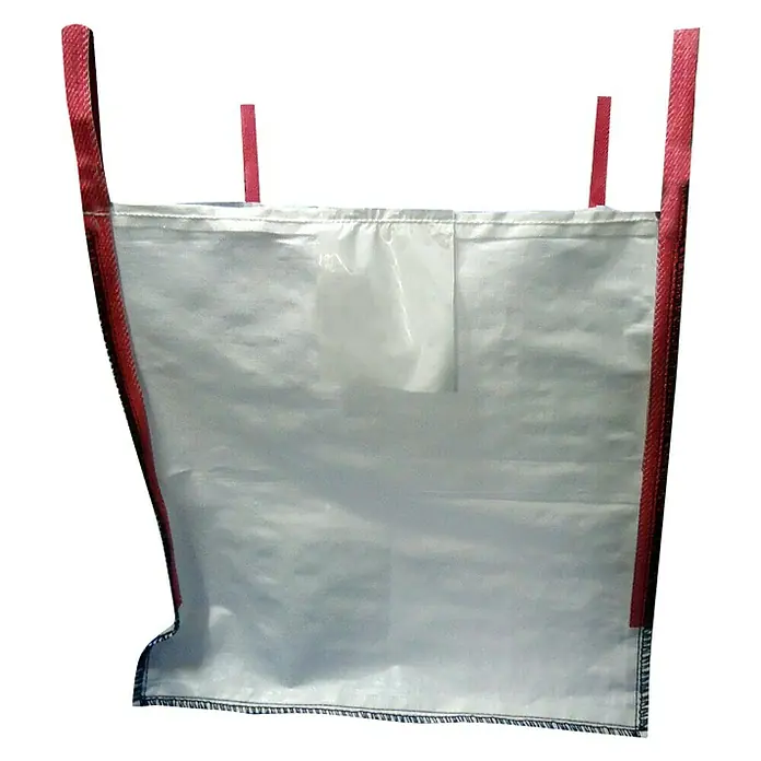 Big Bag - 90 x 90 x 90 cm, Tragkraft: 1.000 kg, 4-Punkt-Aufhängung - Vorderansicht