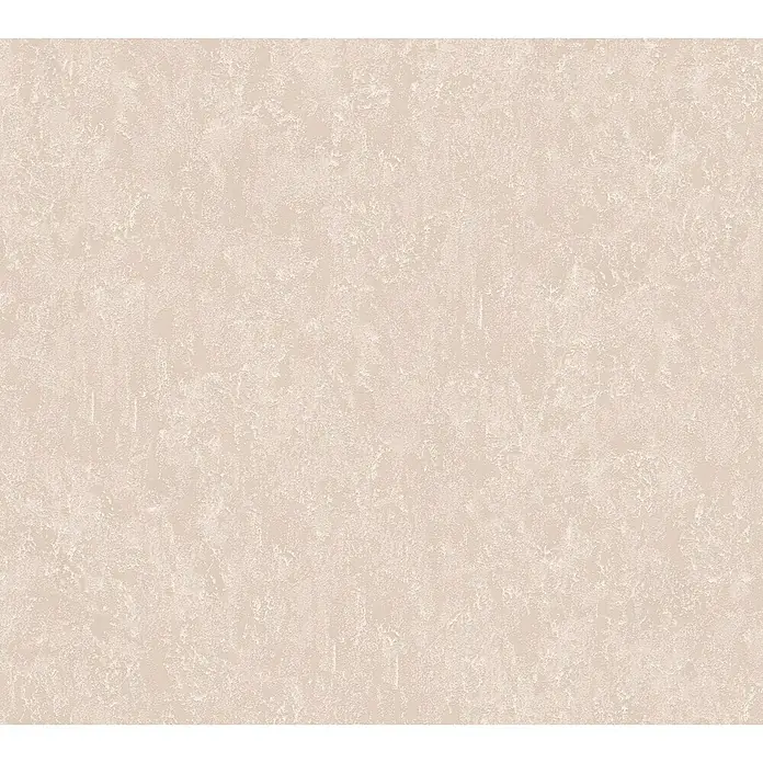 AS Creation Romantico Vliestapete Uni Metallic - Beige/Rosé, Uni, 10,05 x 0,53 m - Detailaufnahme
