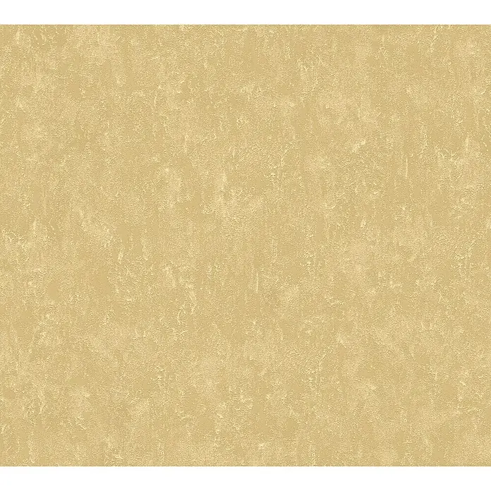 AS Creation Romantico Vliestapete Uni Metallic - Gold, Uni, 10,05 x 0,53 m - Detailaufnahme