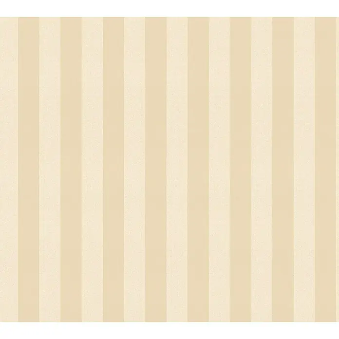 AS Creation Romantico Vliestapete Blockstreifen - Gold, Streifen, 10,05 x 0,53 m - Detailaufnahme