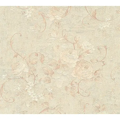 AS Creation Romantico Vliestapete Rosenranke