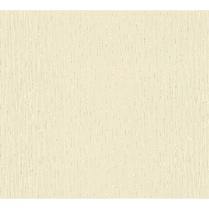 AS Creation Romantico Vliestapete II - Creme, Uni, 10,05 x 0,53 m - Detailaufnahme