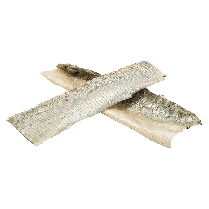 Beeztees Hondensnack Zalmhuid - 50 g - Vooraanzicht