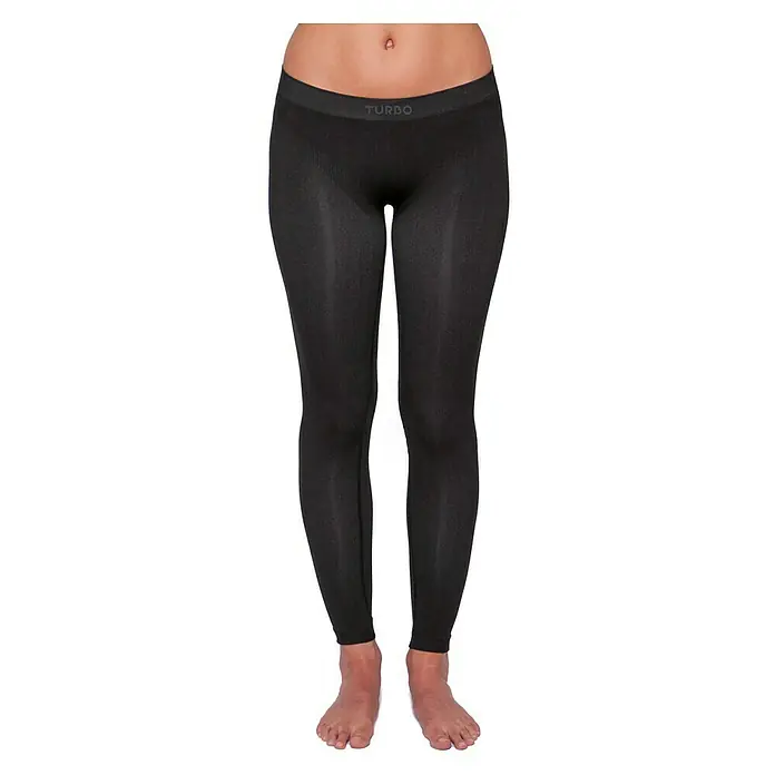 Turbo Pantalones térmicos - L, Apto para: Señoras, Negro