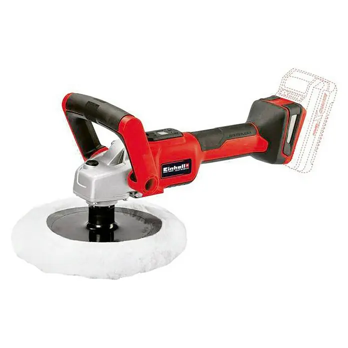 Einhell Power X-Change Akumulatorska brusilica za poliranje CE-PE 18/180 LI E Solo - 18 V, Bez akumulatora, 500 okr/min - 3.000 okr/min