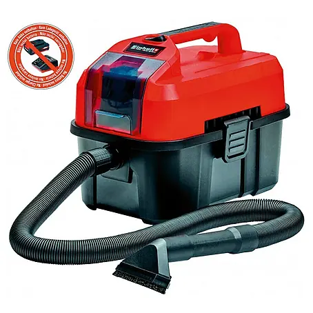 Einhell Power X-Change Aspirador en seco y húmedo de batería TE-VC 18/10 LI-Solo