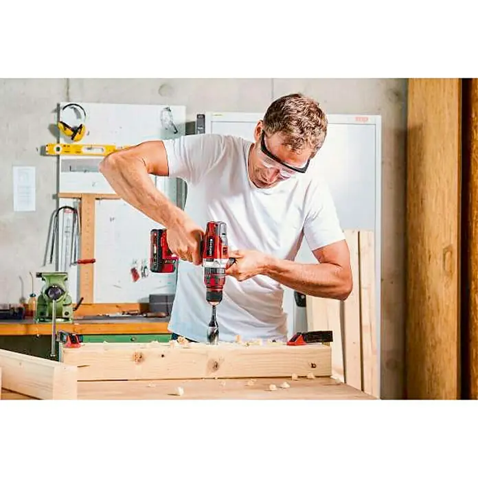 Einhell Power X-Change Akumulatorska udarna bušilica/odvijač TE-CD 18/48 LI-I-Solo - 18 V, Bez akumulatora, Broj okretaja pri praznom hodu: 0 okr/min - 1.500 okr/min