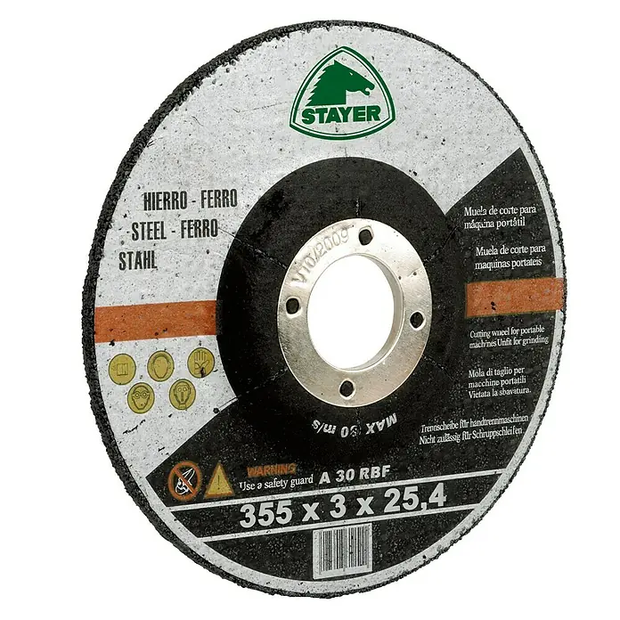 Stayer Disco de corte - Diámetro: 355 mm, Espesor: 3 mm