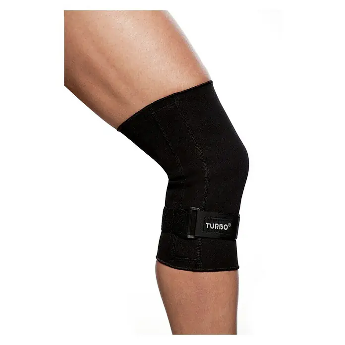 Turbo Rodilleras - S, Negro, Con velcro