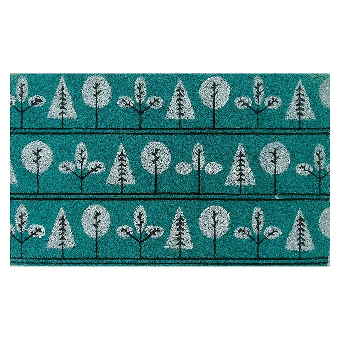 Felpudo de coco Bergen - 65 x 40 cm, Estándar, Fibra de coco natural y PVC