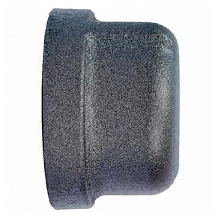 Tapa final Ferro System plateado plomo - 2 ud.