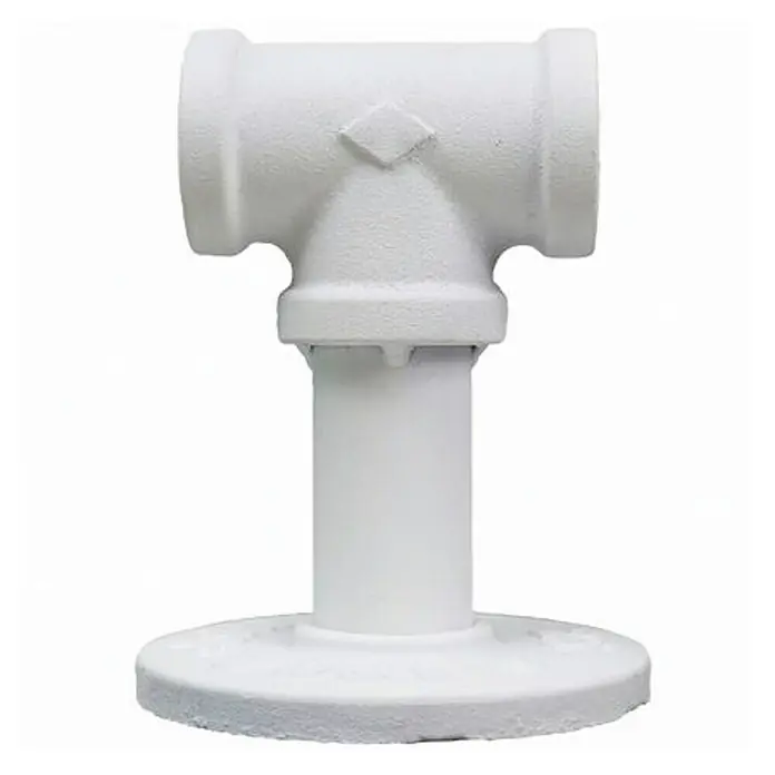 Barra metálica central Ferro System - L x An x Al: 20 x 8,1 x 8,1 cm, Blanco