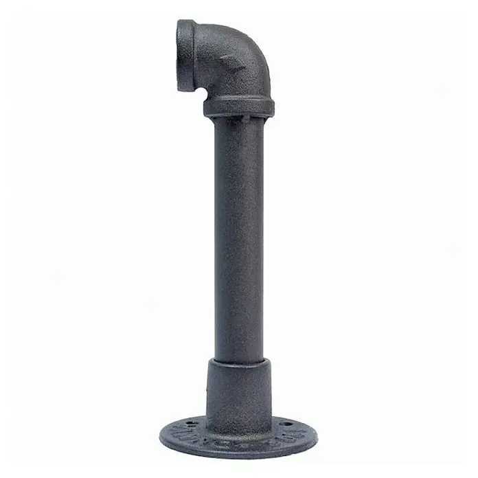 Soporte de pared ángulo Ferro System - L x An x Al: 20 x 8,1 x 8,1 cm, Plateado