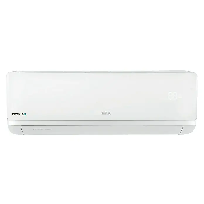Daitsu Aire acondicionado Inverter ASD9 - Potencia frigorífica máx. por unidad en BTU/h: 8.530 BTU/h, Potencia calorífica máx. por equipo en BTU/h: 9.554 BTU/h, Específico para: Espacios hasta 20 m²