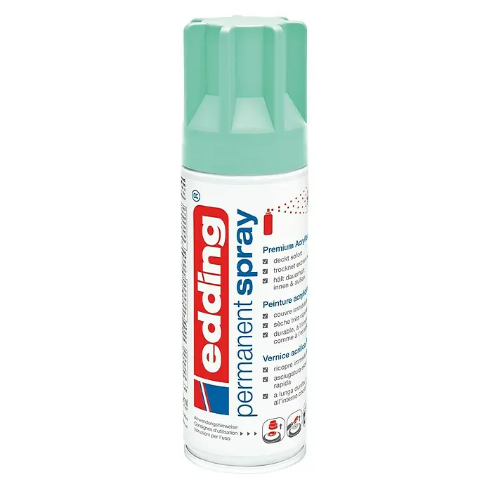 Edding Permanent Spray - Mint, 200 ml