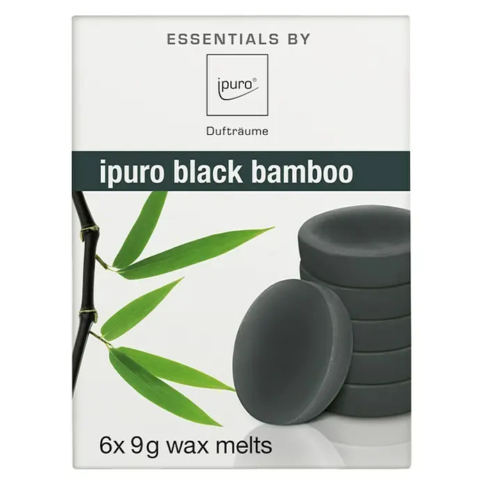Ipuro Essentials Duftwachs - Black Bamboo - Vorderansicht