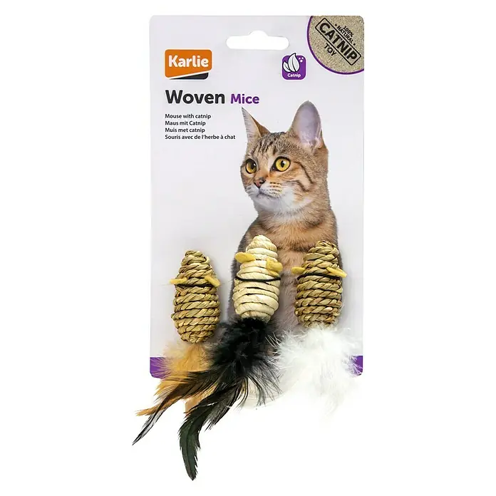 Karlie Juguete para gato Ratón - Natural