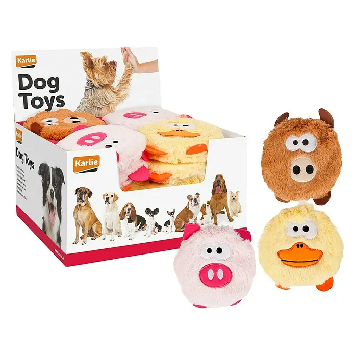 Karlie Juguete para perros Peluche de felpa - 30 x 15,35 x 25,59 cm, Felpa