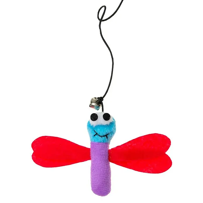 Karlie Kattenspeelgoed Happy Dragonfly - Lengte: 53 cm, Kunststof