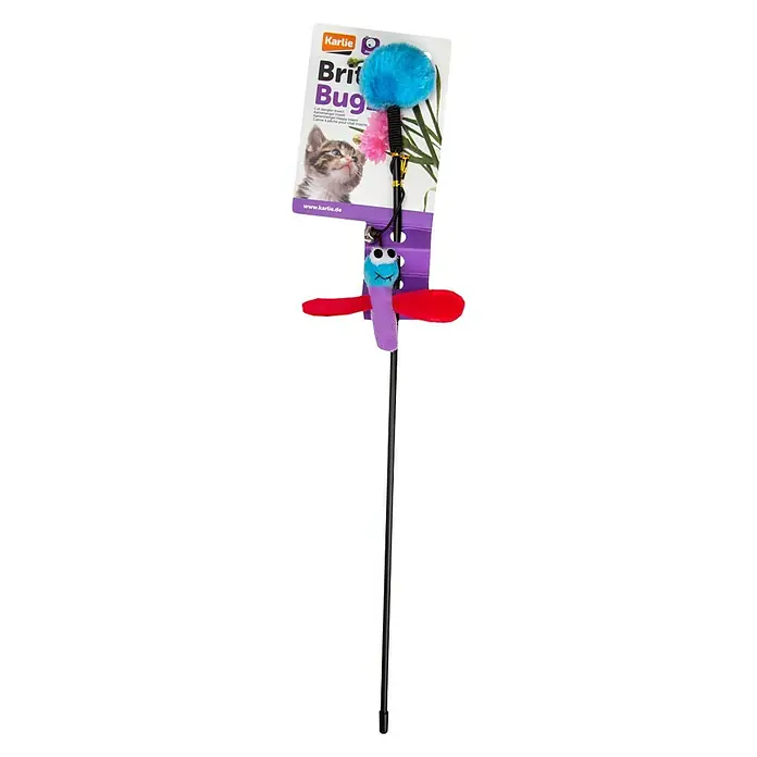 Karlie Kattenspeelgoed Happy Dragonfly - Lengte: 53 cm, Kunststof