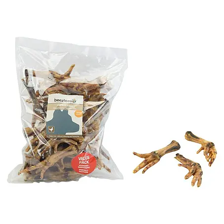 Beeztees  Snack para perros Patas de pollo