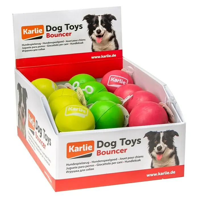 Karlie Juguete para perros Bouncer - 30 x 6,5 x 6,5 cm, Goma - Vista frontal