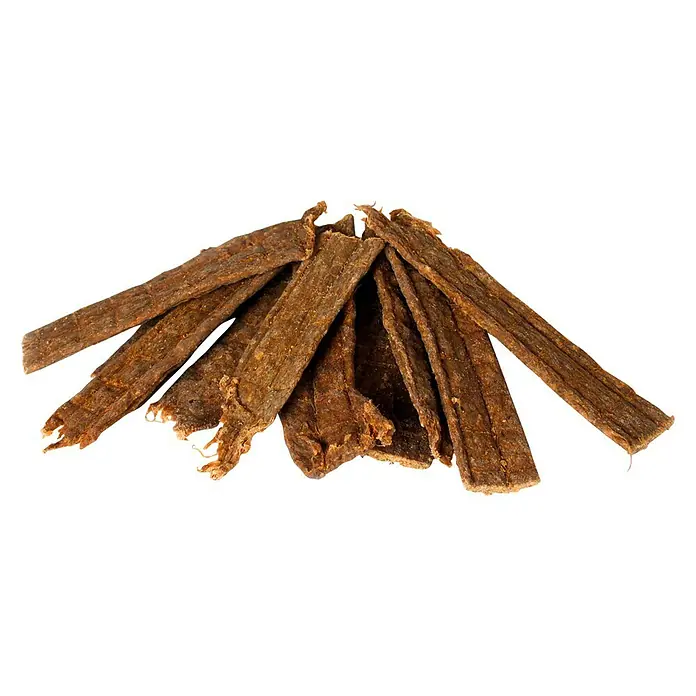 Beeztees Hondensnack Reepjes hertenvlees - 200 g
