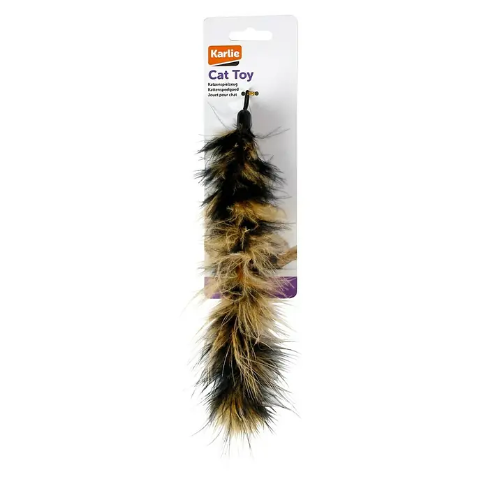 Karlie Juguete para gato Twisty - 22 x 1,5 cm, Felpa