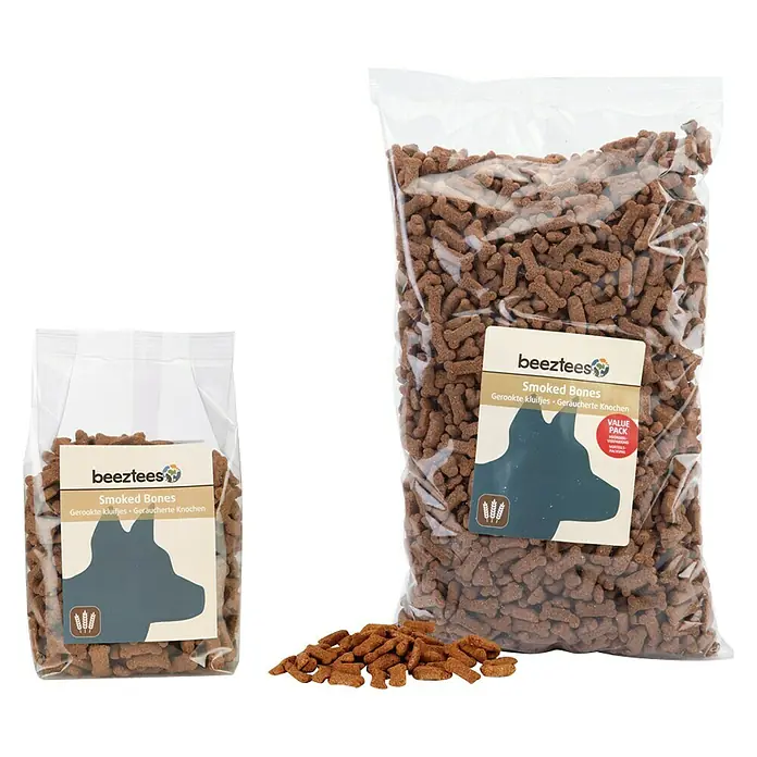 Beeztees Hondensnack Smoked Bones - 400 g - Vooraanzicht