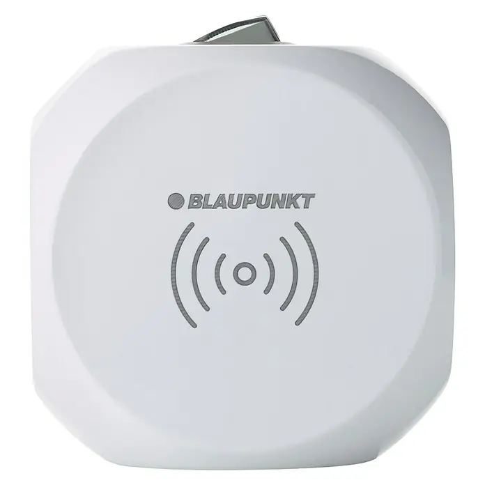 Blaupunkt Steckdosenwürfel mit induktiver Ladestation - Weiß, 12 x 11 x 12 cm