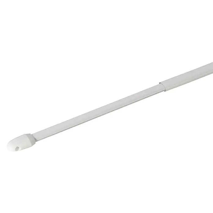 Expo Ambiente Vitragestange Simple - Auszugslänge: 40 cm - 70 cm, Weiß - Ansicht von oben