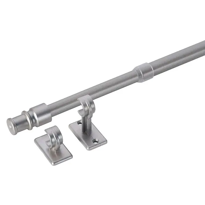 Expo Ambiente Cafehausstange Aura - Auszugslänge: 85 cm - 135 cm, Silber - Ansicht von oben