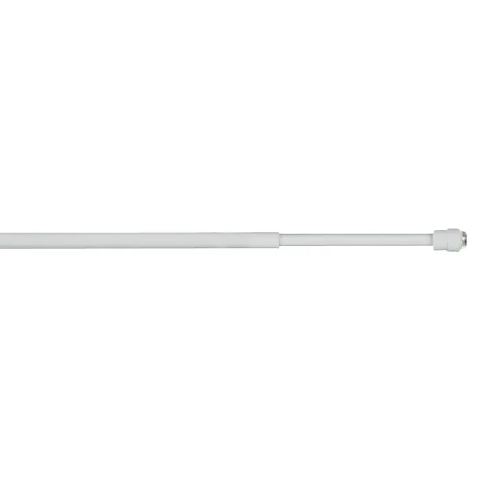 Expo Ambiente Karniša s cilindrom - Duljina teleskopske šipke: 60 cm - 90 cm, Bijele boje - Pogled odozgo