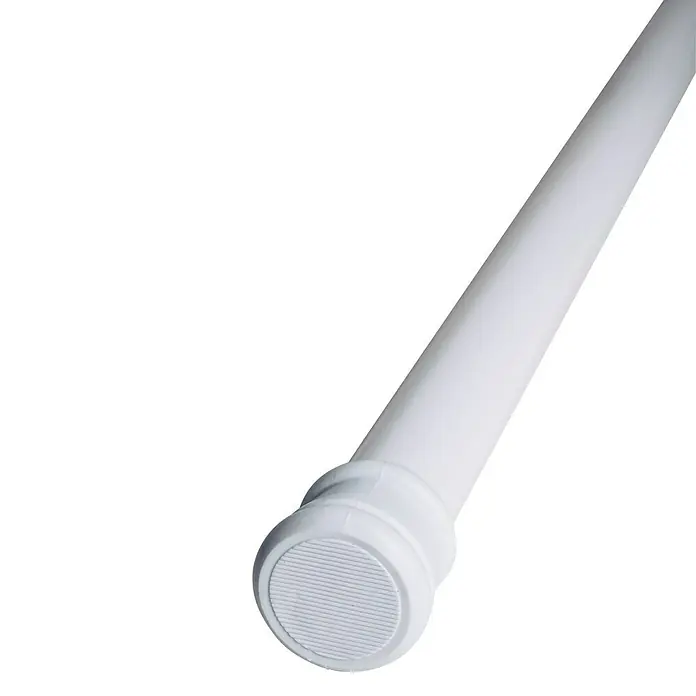 Expo Ambiente Spannstange - Weiß, Auszugslänge: 125 cm - 220 cm - Linke Seitenansicht