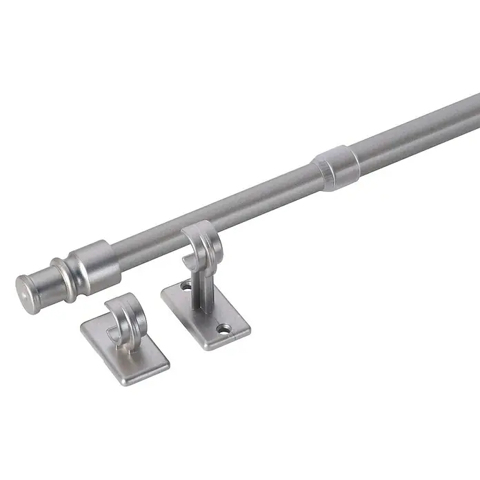 Expo Ambiente Cafehausstange Aura - Auszugslänge: 135 cm - 225 cm, Silber - Ansicht von oben