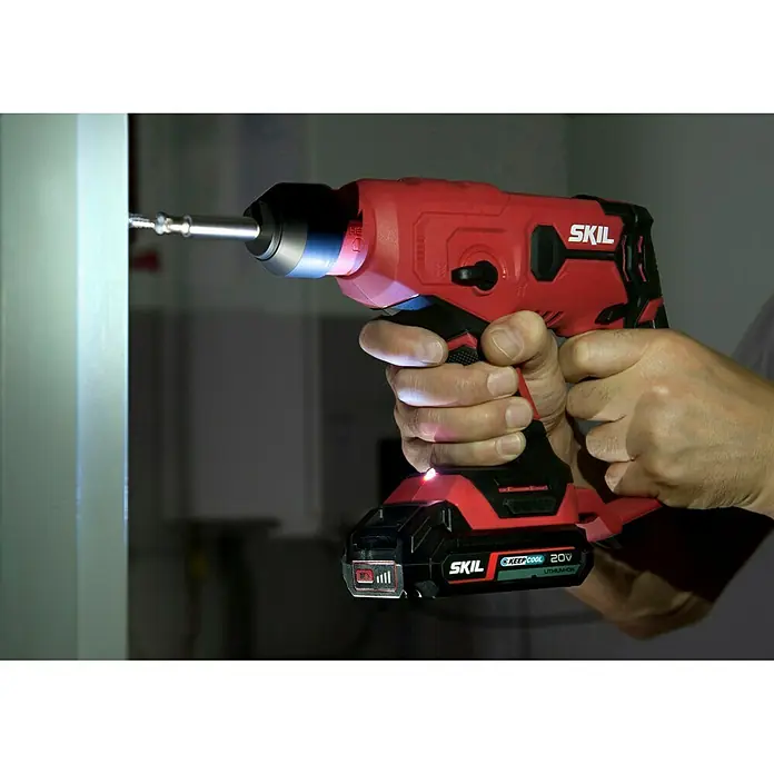 Skil Energy Platform Accuboorhamer 3810 CA - 18 V, Excl. accu, Onbelast toerental: 0 tpm - 900 tpm - Toepassingsvoorbeeld