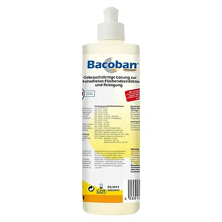 Bacoban  Desinfektionsreiniger Flächendesinfektion