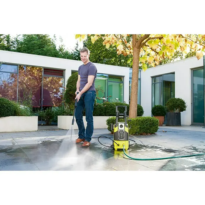 Ryobi Hidrolimpiadora de alta presión RPW130XRBB - 1.800 W, Presión máx.: 130 bar, Capacidad de bombeo: Máx. 380 l/h