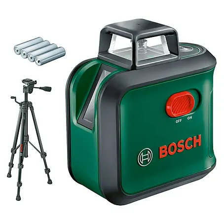 Bosch  Láser de línea AdvancedLevel 360 con trípode
