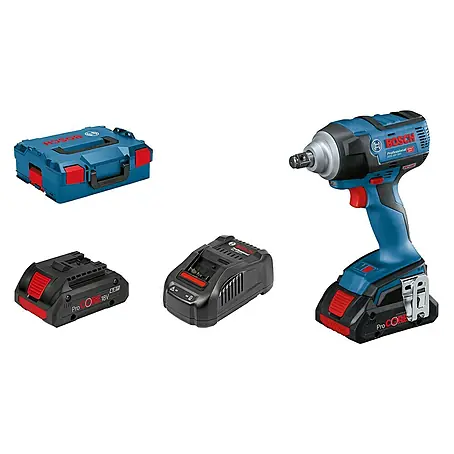Bosch Professional  Taladro atornillador de batería GDS 18 V-LI