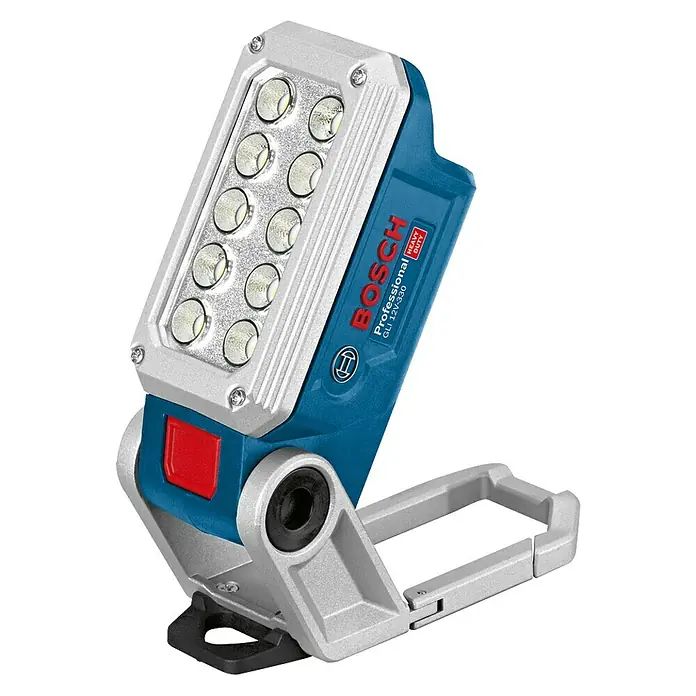 Bosch Professional Lámpara de batería GLI 12V-330 - 12 V, Sin batería, Flujo luminoso: 330 lm