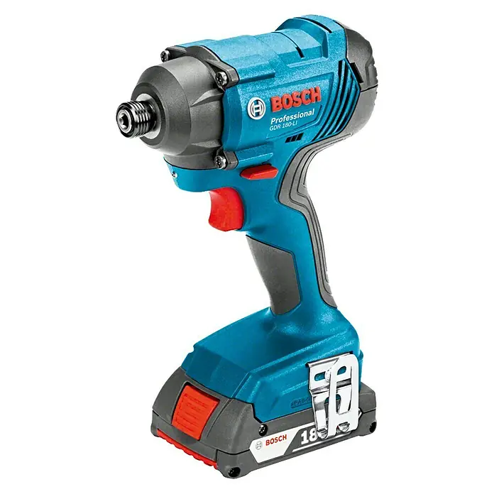 Bosch Professional Llave de impacto giratoria de batería GDR18-160 - 18 V, 2 baterías, 2 Ah, Número de revoluciones de marcha en vacío: 2.800 r.p.m.