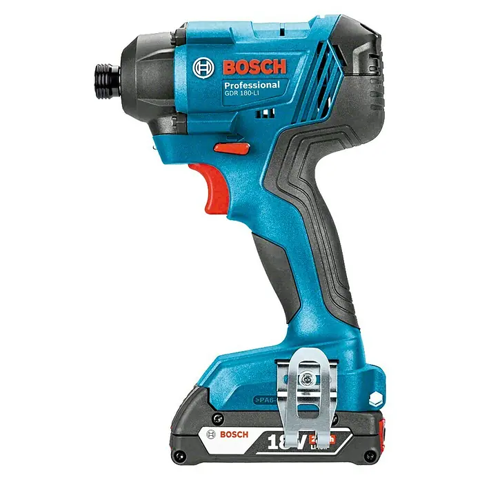 Bosch Professional Llave de impacto giratoria de batería GDR18-160 - 18 V, 2 baterías, 2 Ah, Número de revoluciones de marcha en vacío: 2.800 r.p.m.